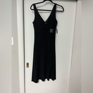NWT!! Bisou Bisou black dress, size 8